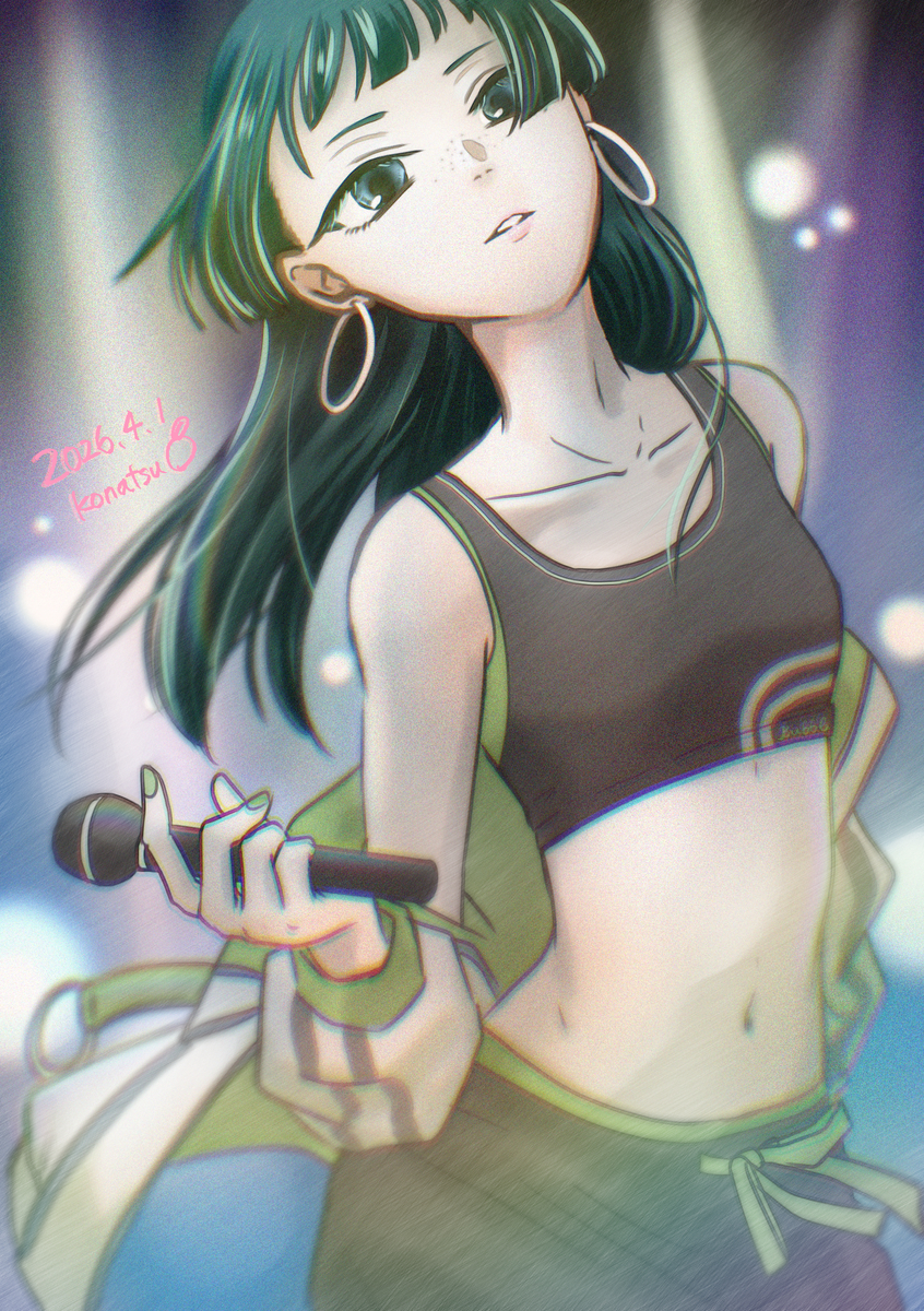 This is a pixiv picture whose title is アイドルMAOMAO.