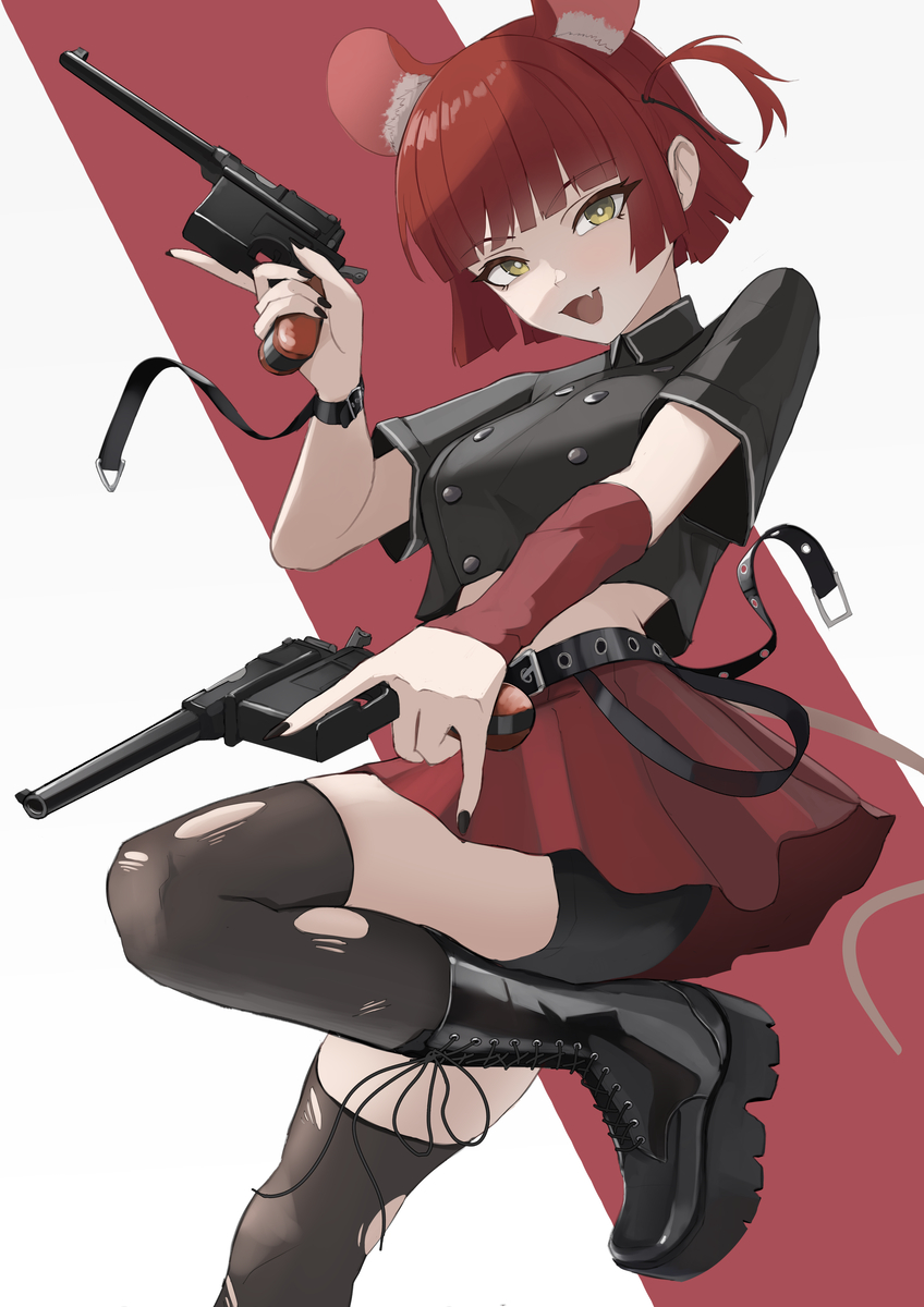 This is a pixiv picture whose title is Mouser.