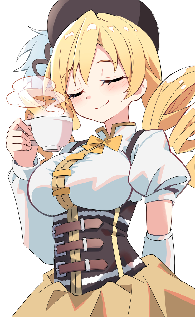 This is a pixiv picture whose title is ワンドロ 巴マミ.