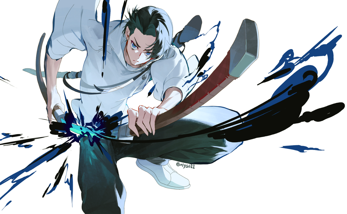 This is a pixiv picture whose title is Okkotsu.
