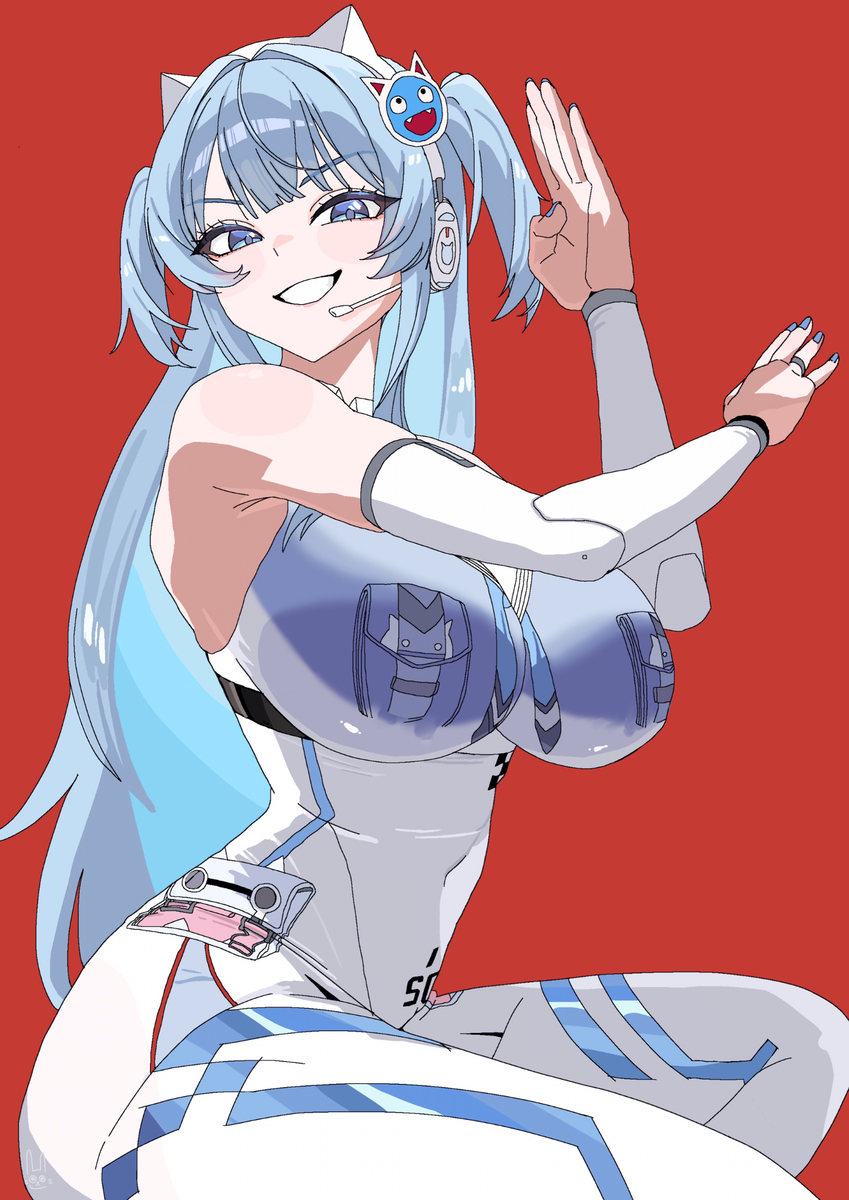 This is a pixiv picture whose title is メカミシフティー.