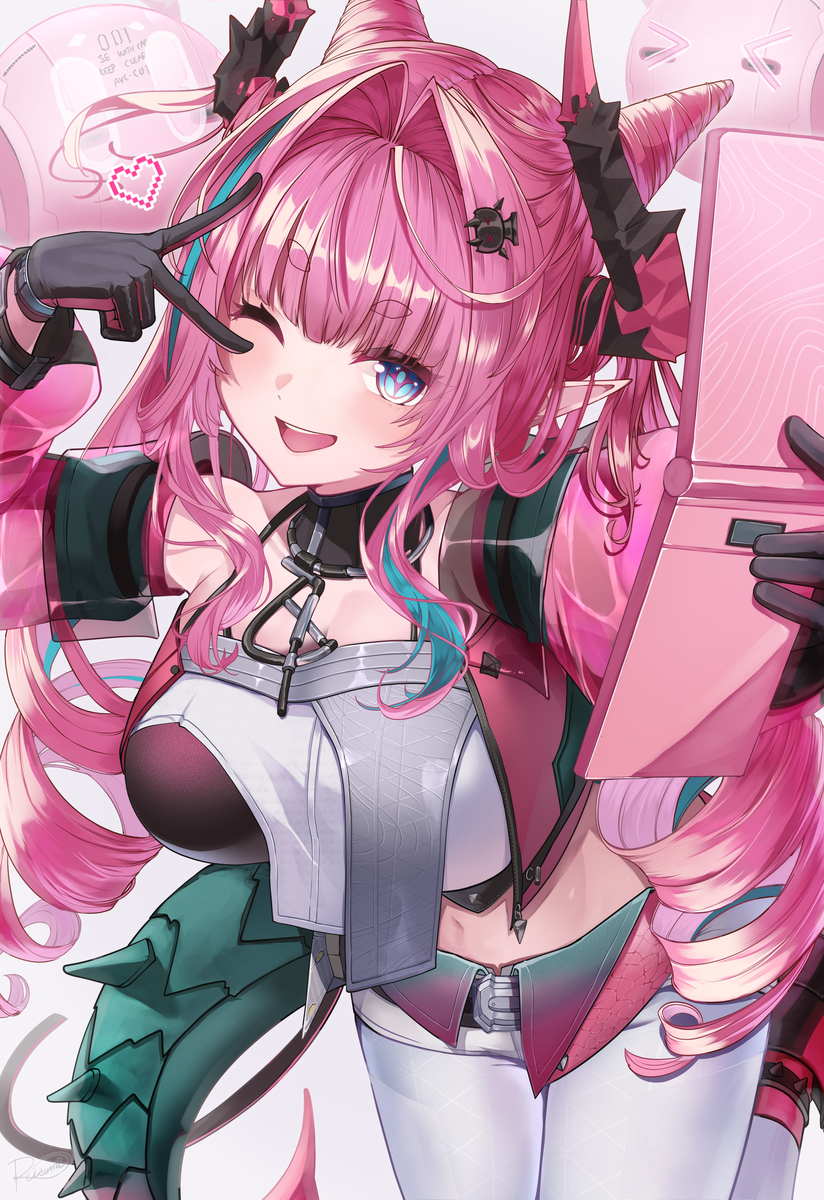 This is a pixiv picture whose title is イヴォンヌ.