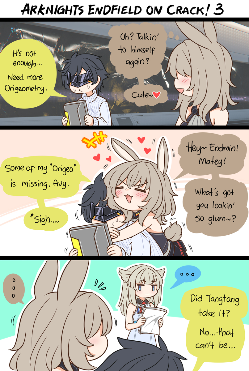 This is a pixiv picture whose title is Arknights Endfield on Crack 3.