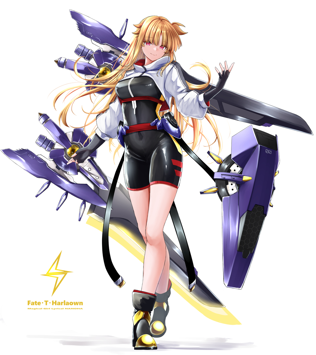 This is a pixiv picture whose title is フェイト.