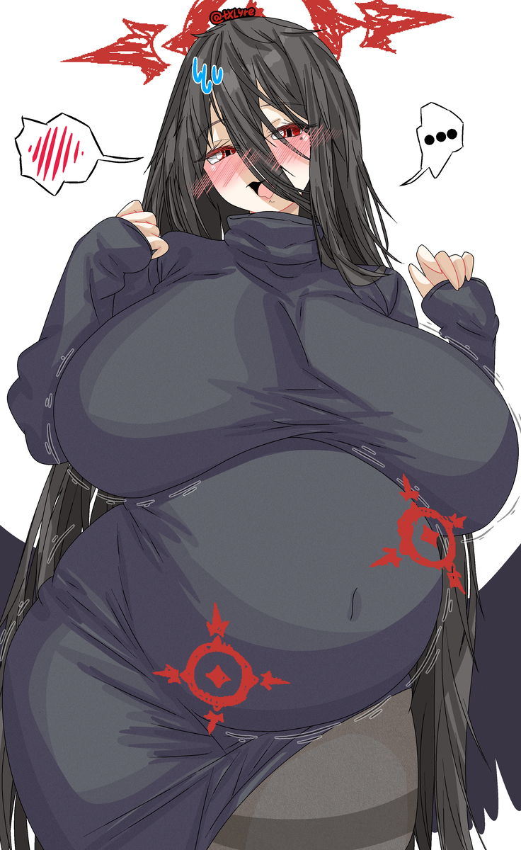 This is a pixiv picture whose title is big mom hasumi!!.