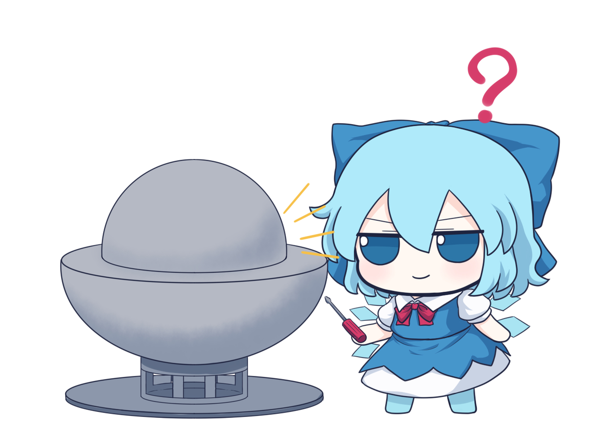 This is a pixiv picture whose title is ふもチルノレクイエム.