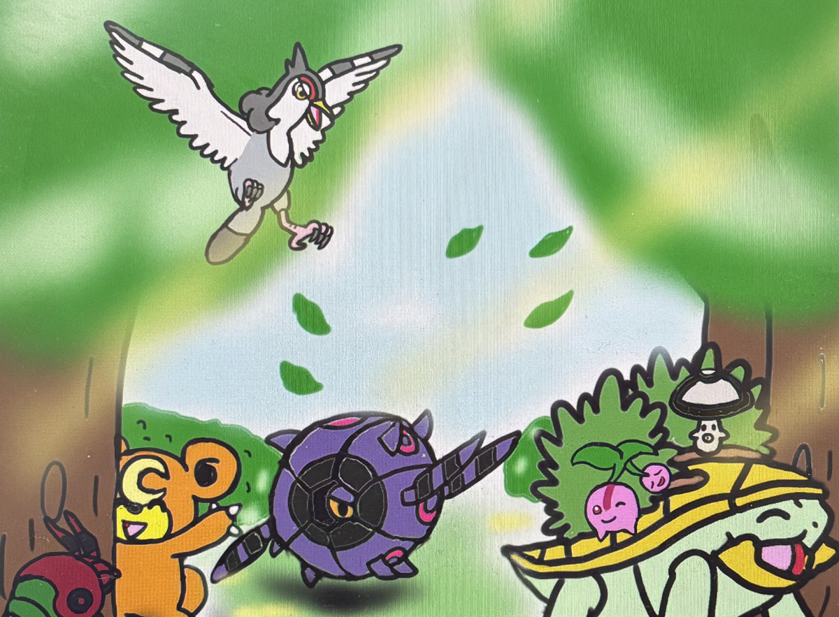 This is a pixiv picture whose title is 春の暖かい森林🌳.