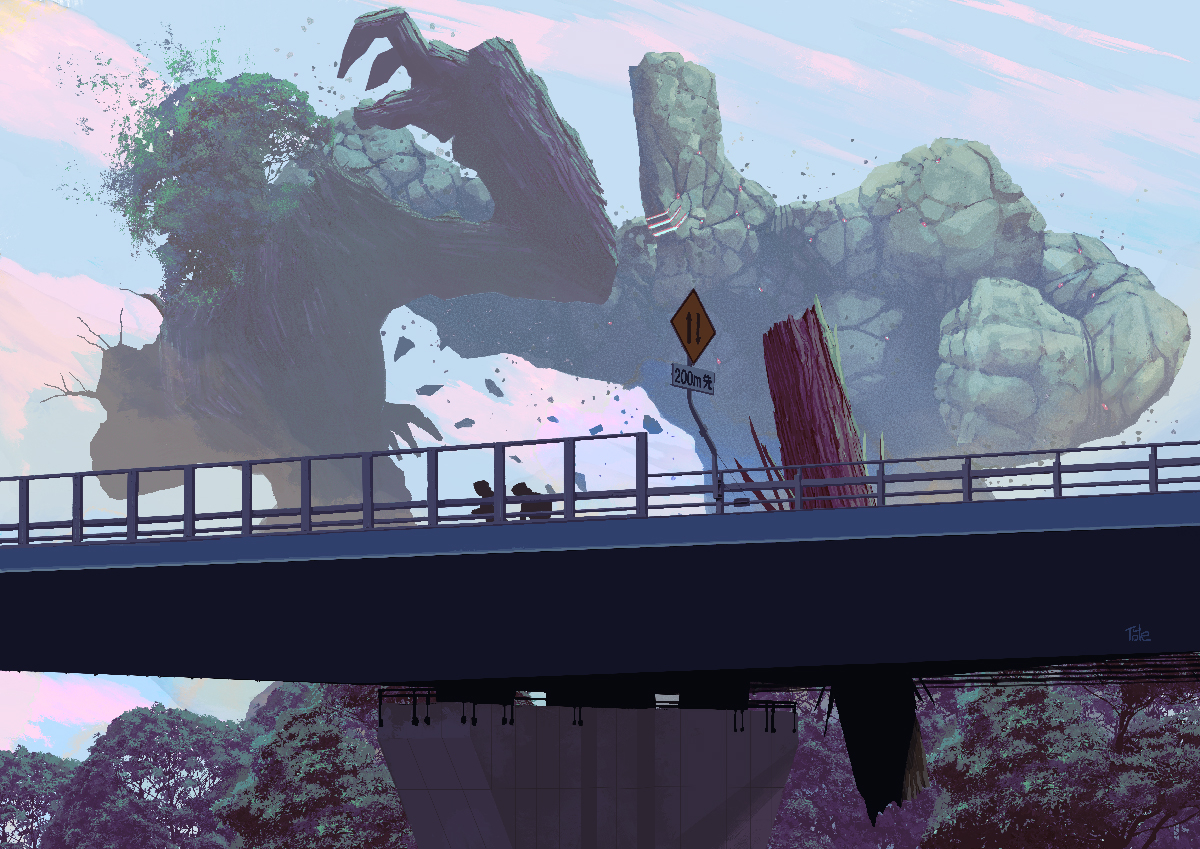 This is a pixiv picture whose title is Monster Wrestling Entertainment.