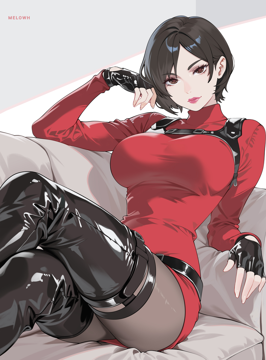 This is a pixiv picture whose title is Ada Wong.