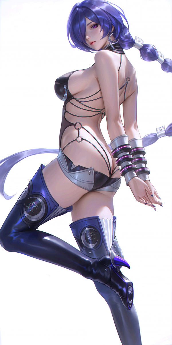 This is a pixiv picture whose title is 绝区零 普罗米娅.