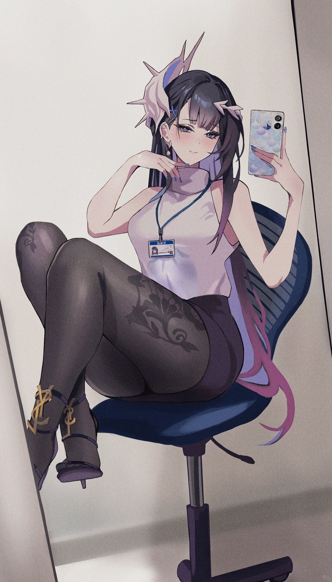 This is a pixiv picture whose title is セイレンスOL.