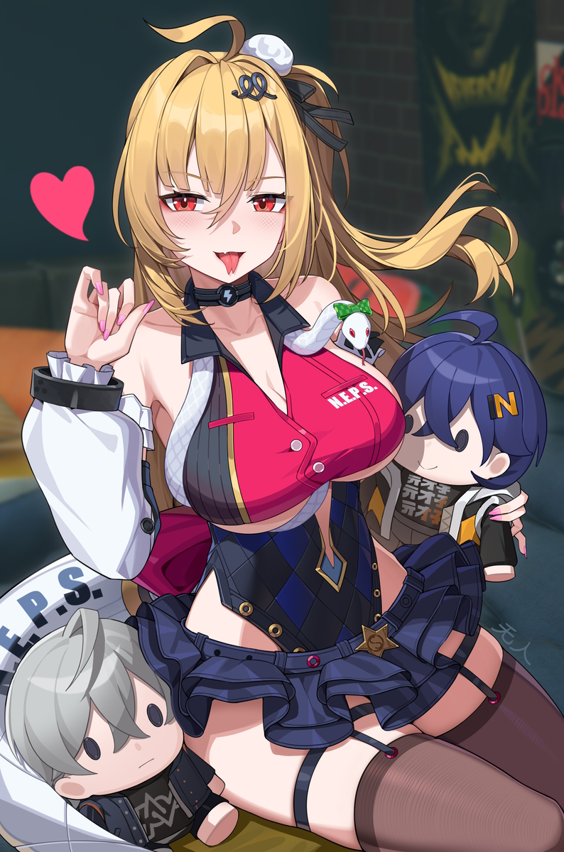 This is a pixiv picture whose title is 希希芙.