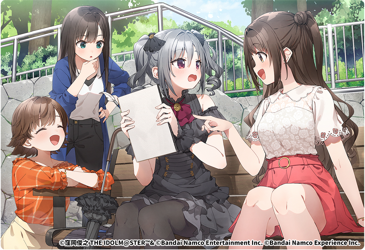 This is a pixiv picture whose title is 『アイドルマスター TOURS』 ツアーズレアイラスト.