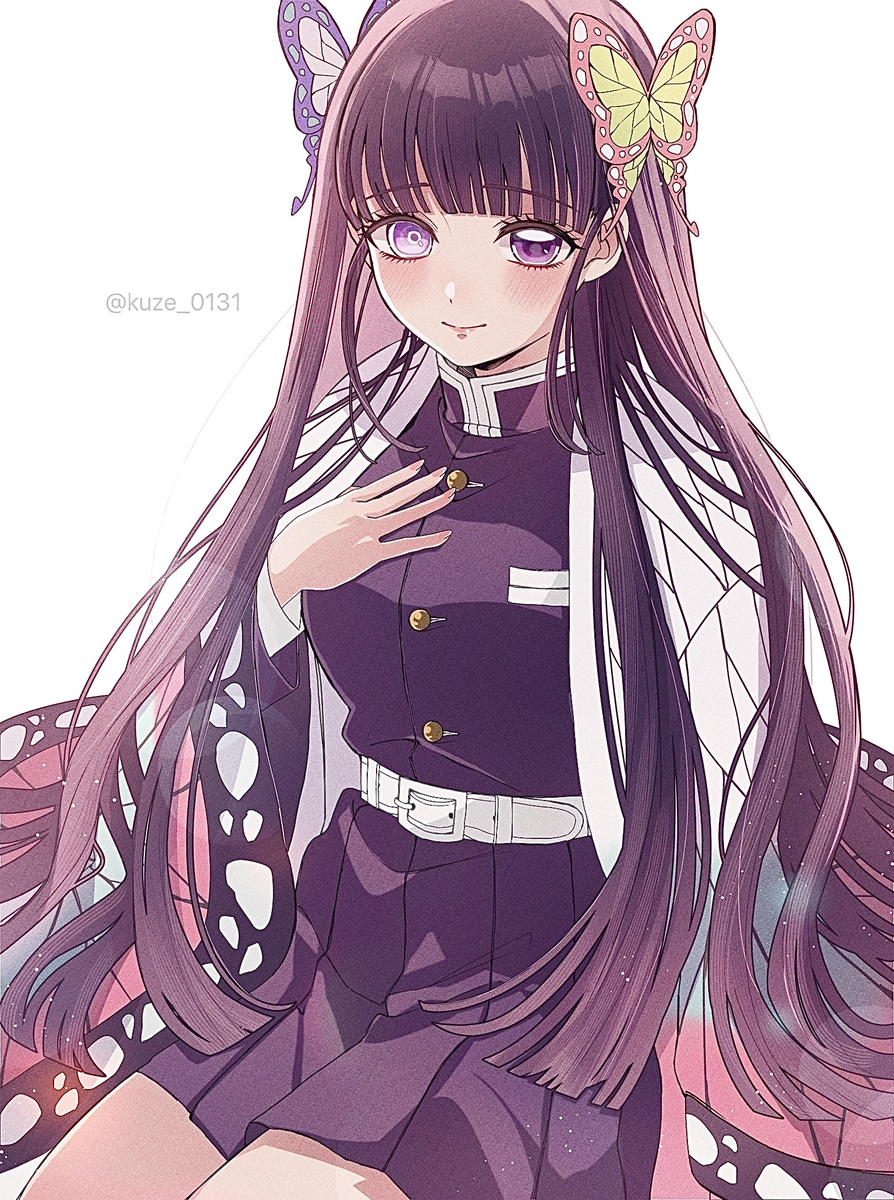 This is a pixiv picture whose title is 花柱if 栗花落カナヲ.