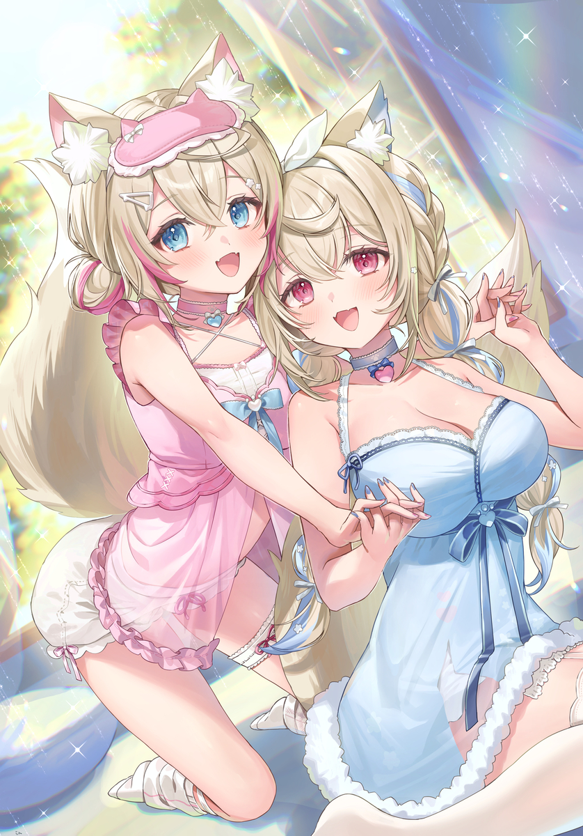 This is a pixiv picture whose title is ふわもこちゃん.