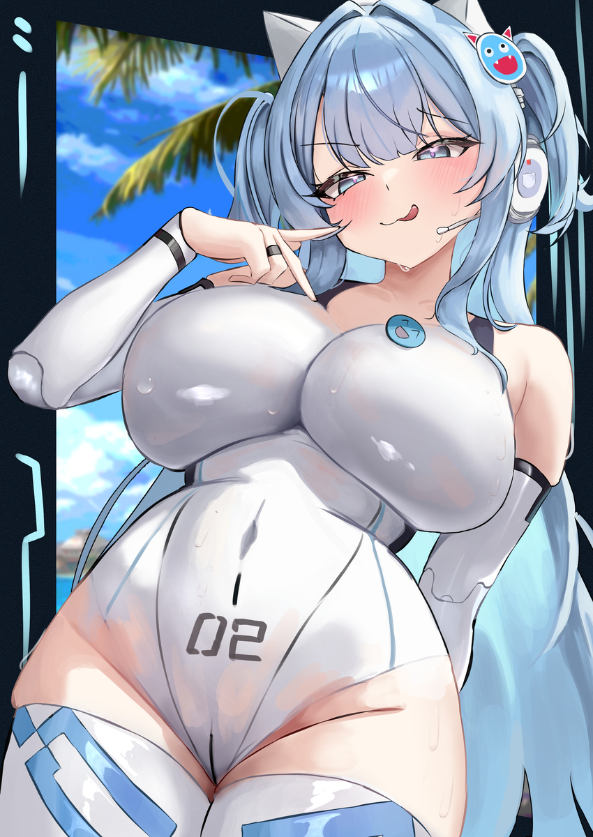 This is a pixiv picture whose title is NIKKE Mekami Shifty.