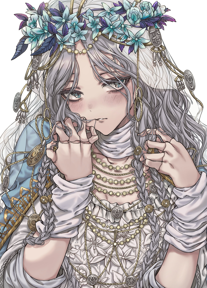 This is a pixiv picture whose title is 復讐者ちゃん.