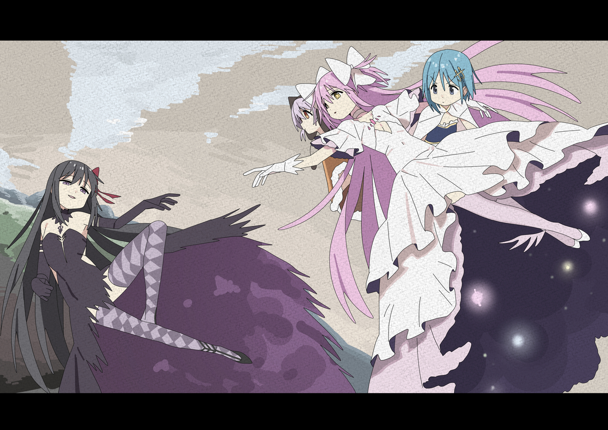 This is a pixiv picture whose title is まどか☆マギカ.