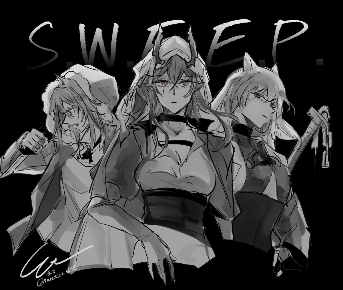 This is a pixiv picture whose title is アークナイツまとめ65.