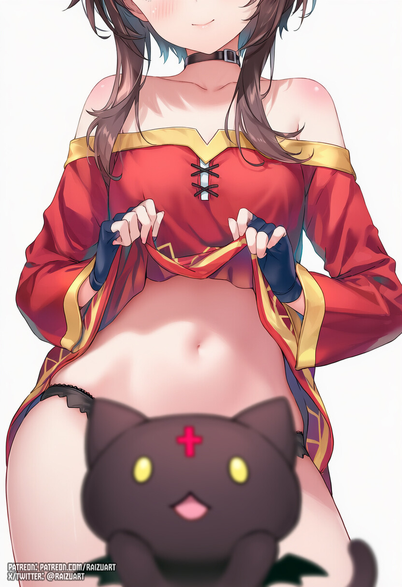 This is a pixiv picture whose title is Megumin | めぐみん.