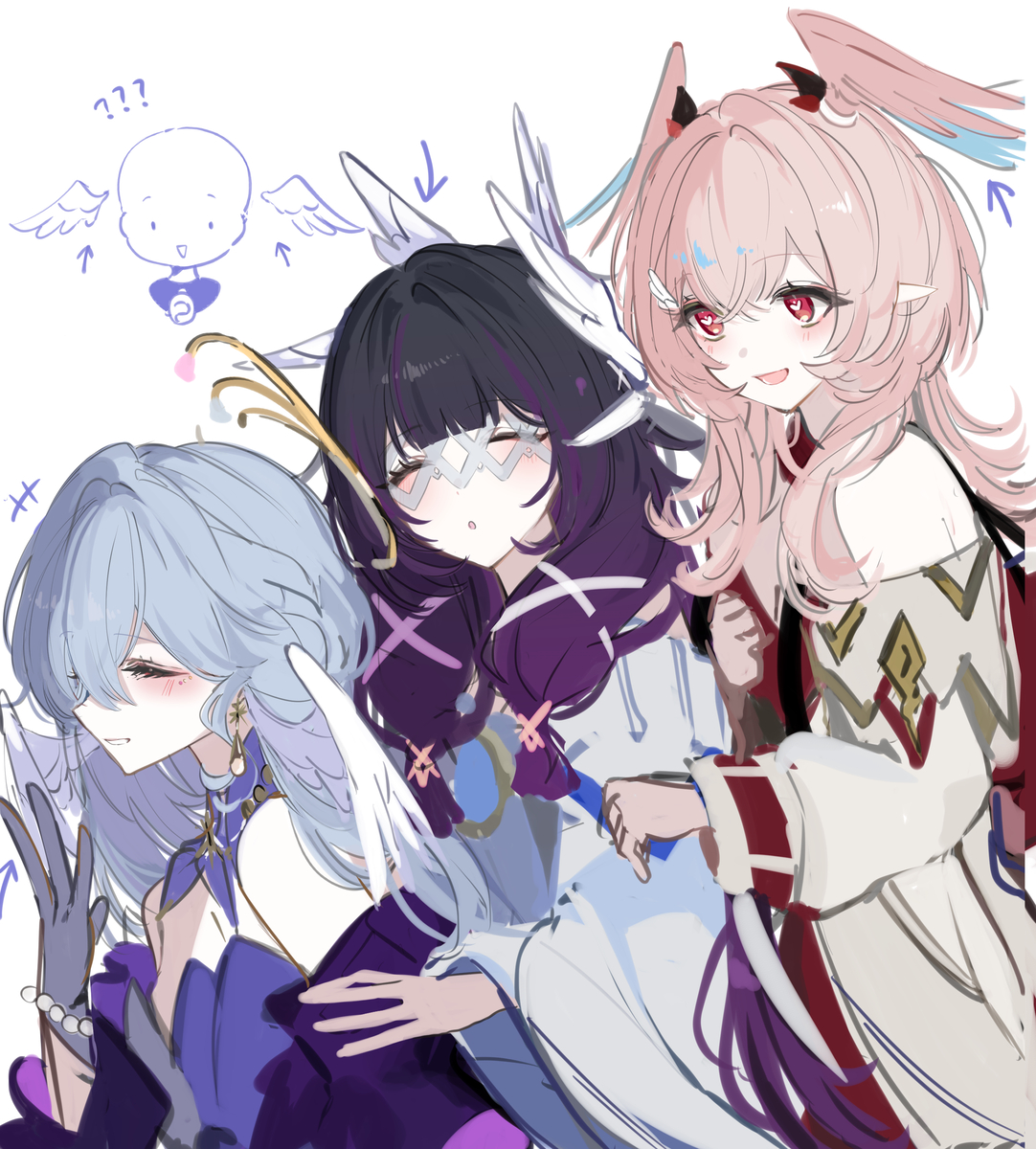 This is a pixiv picture whose title is リンネアちゃん　など.