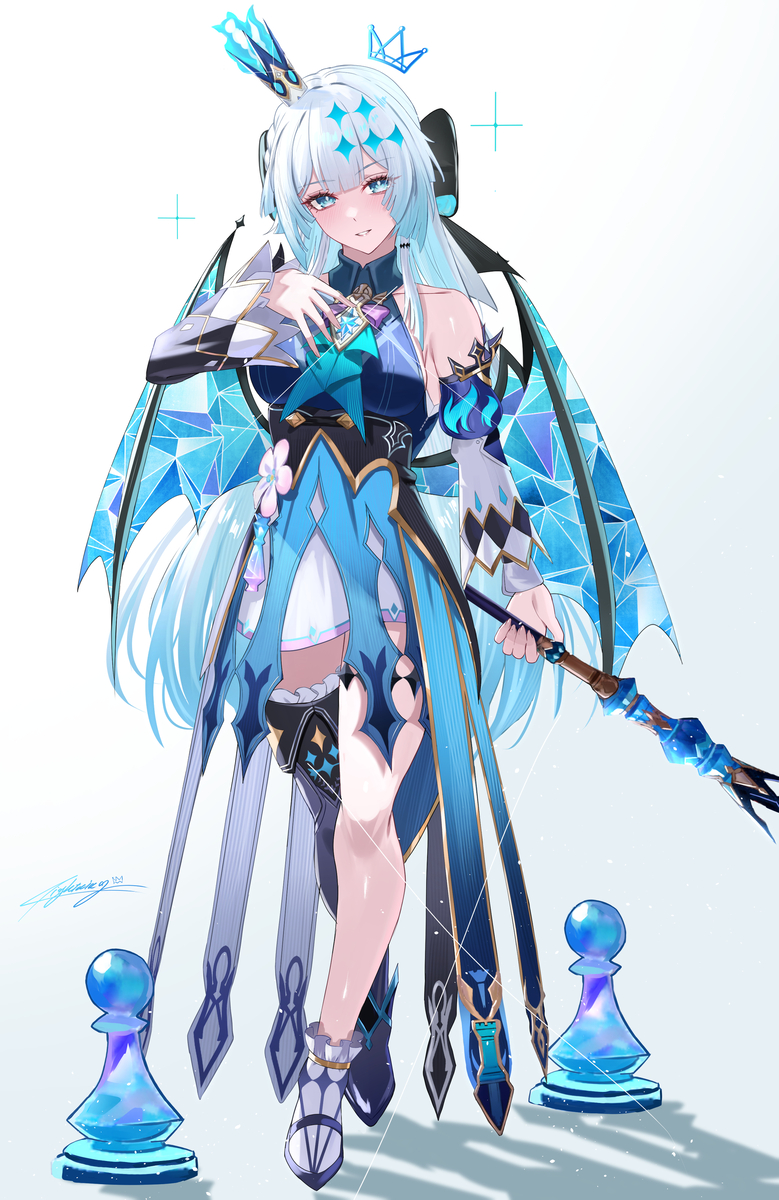 This is a pixiv picture whose title is ケリュドラ成長if.