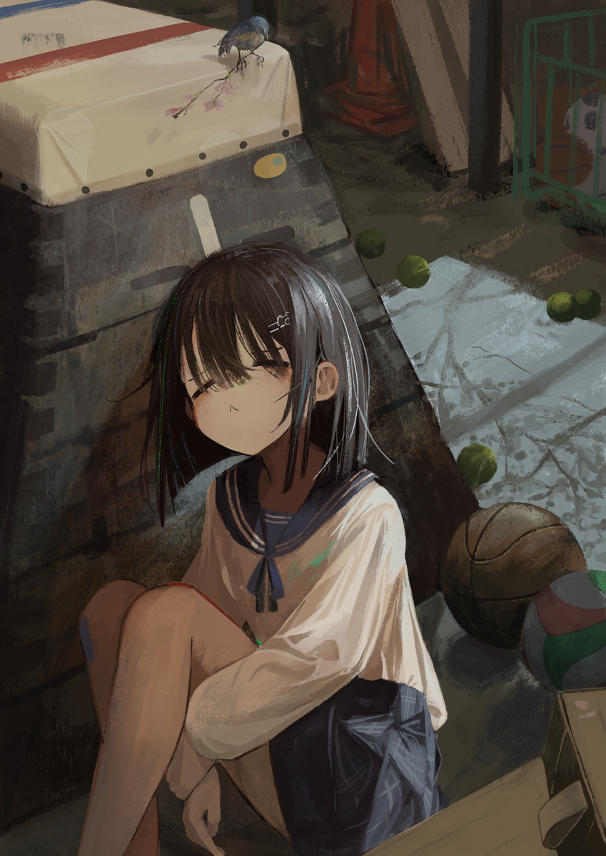 This is a pixiv picture whose title is 無題.