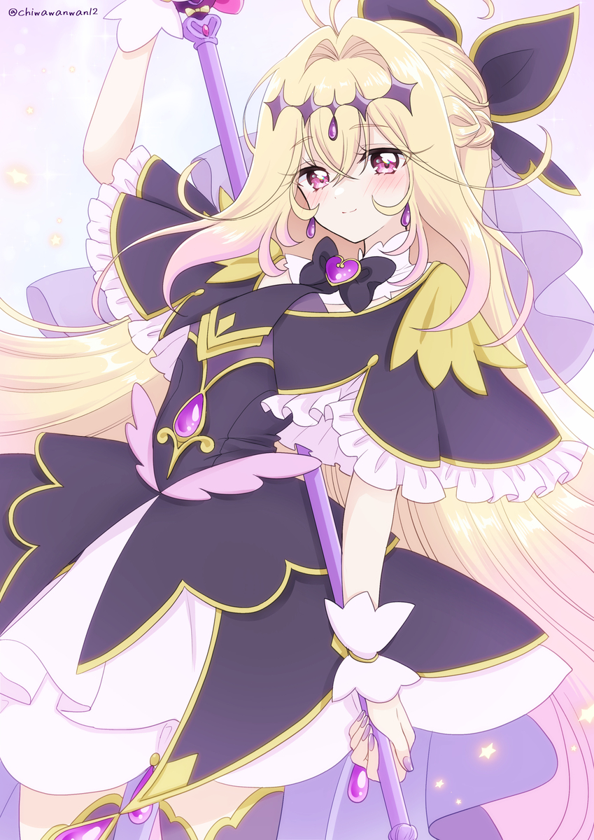 This is a pixiv picture whose title is キュアアルカナ・シャドウちゃん.