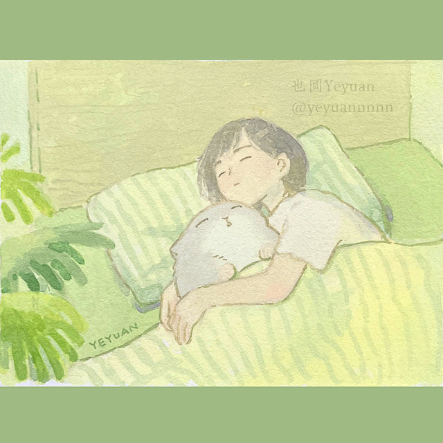 This is a pixiv picture whose title is いい夢を.