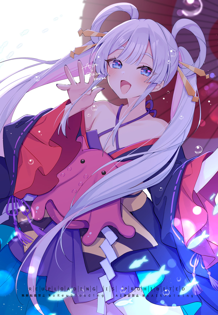 This is a pixiv picture whose title is 月見ヤチヨ.