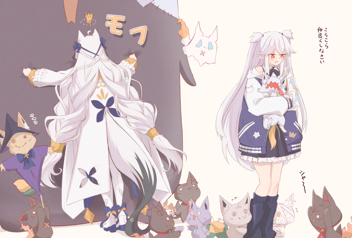 This is a pixiv picture whose title is 交流🌽.
