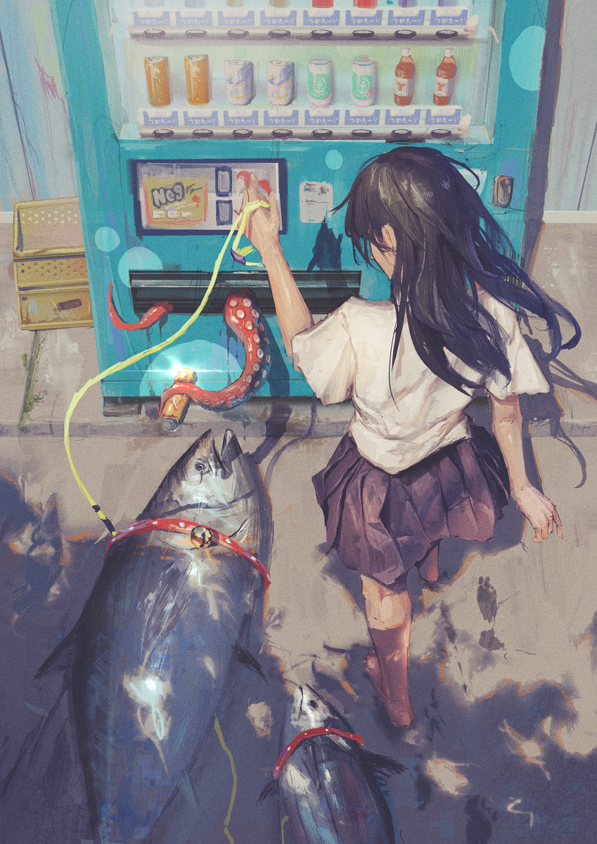 This is a pixiv picture whose title is おさんぽ.