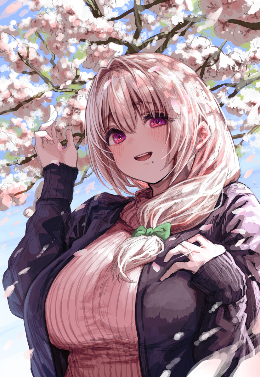 This is a pixiv picture whose title is 晴れてよかったですね🌸.