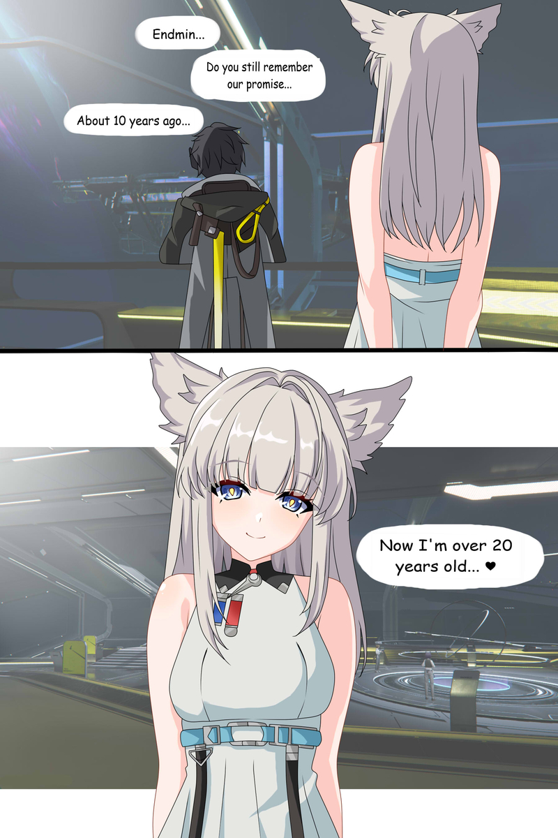 This is a pixiv picture whose title is Perlica ♥.