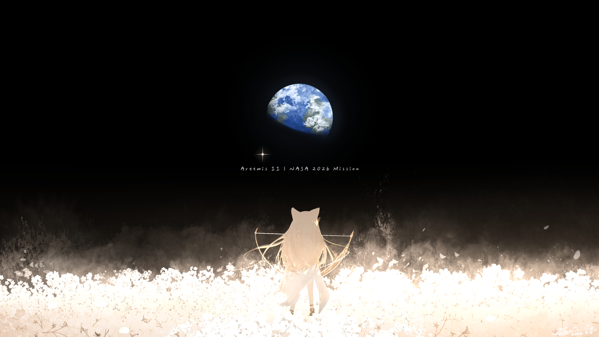 This is a pixiv picture whose title is Artemis.