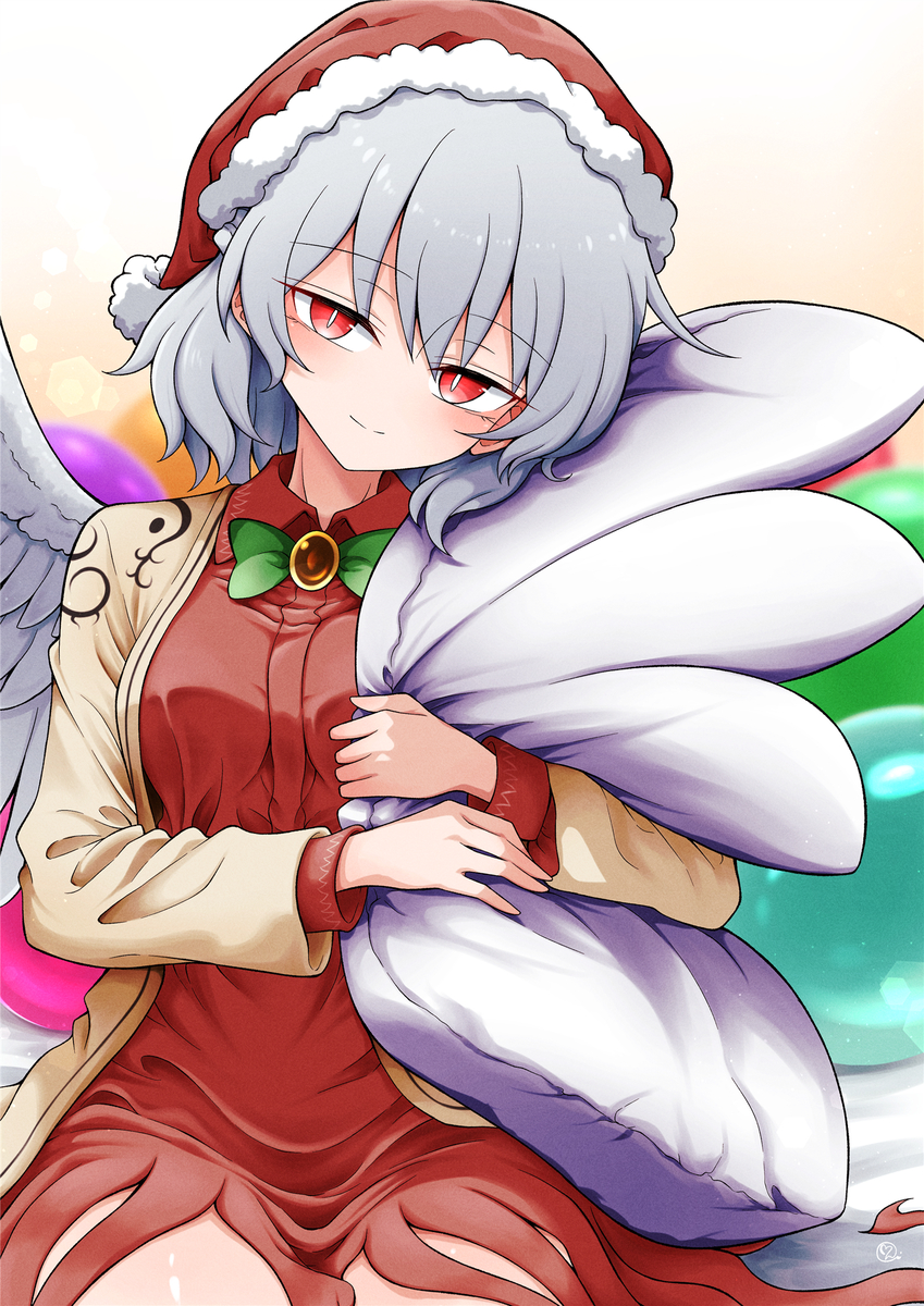 This is a pixiv picture whose title is クリスマスなサグメ.
