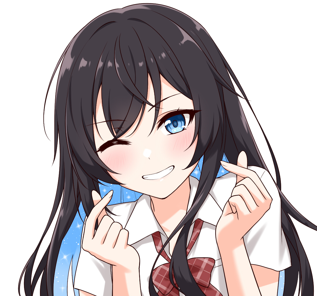 This is a pixiv picture whose title is 🫶.