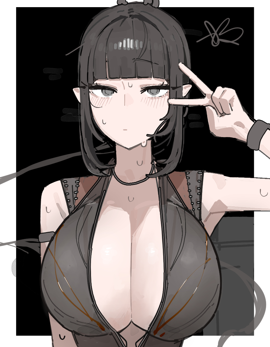 This is a pixiv picture whose title is 💀.