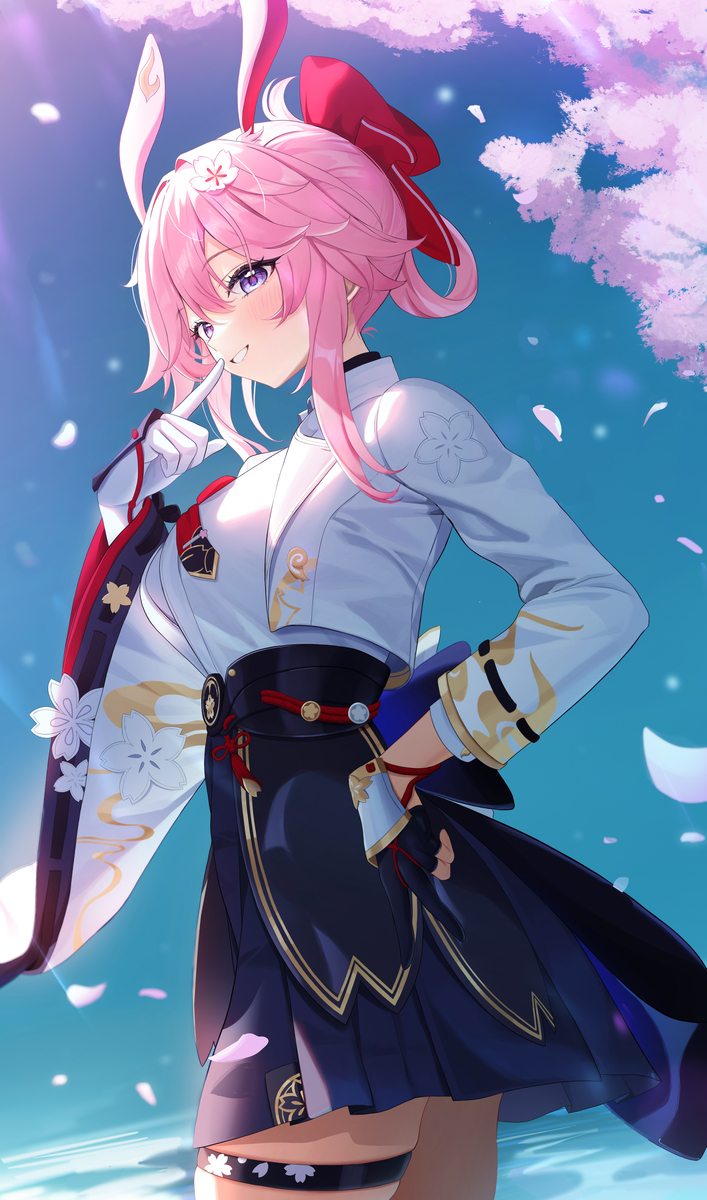 This is a pixiv picture whose title is 绯英.