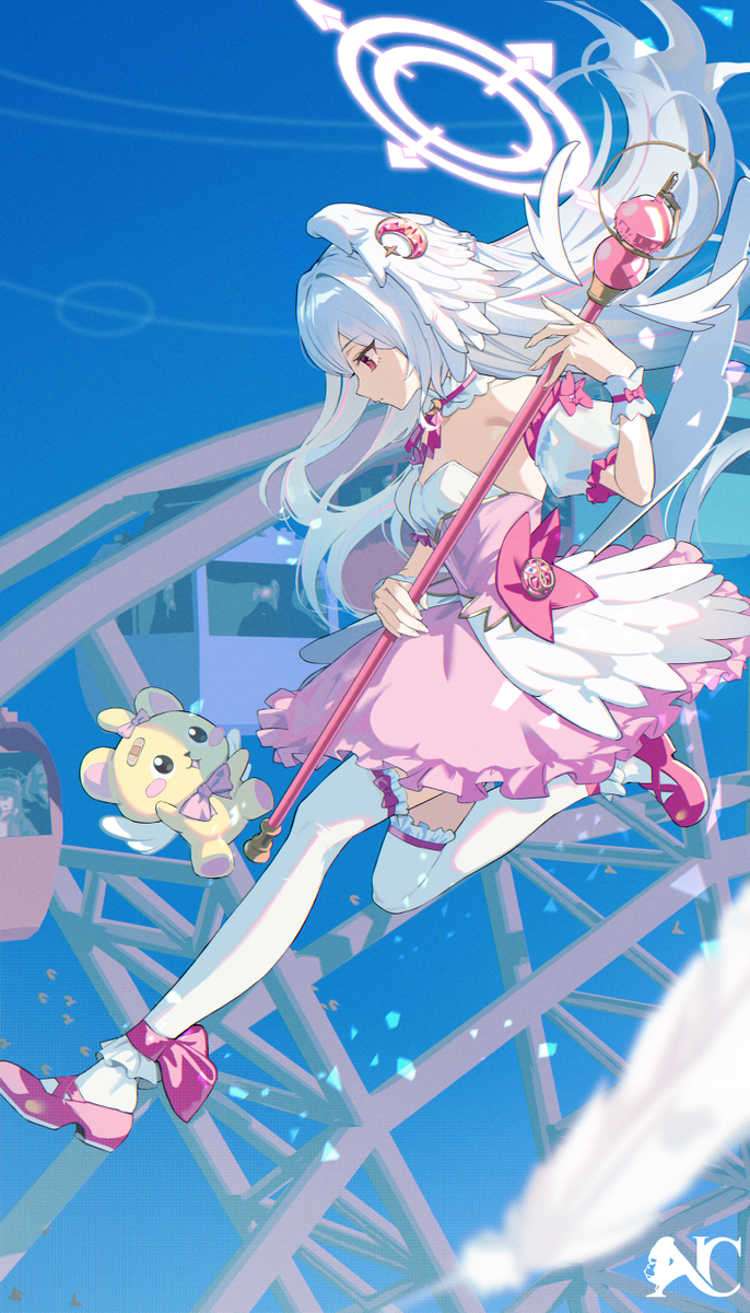 This is a pixiv picture whose title is テルミットホワイト.