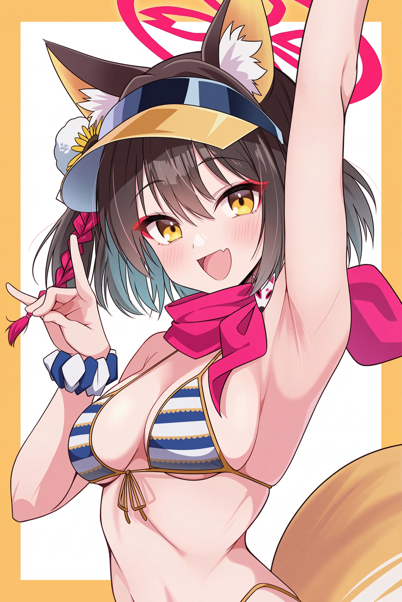 This is a pixiv picture whose title is イズナ.