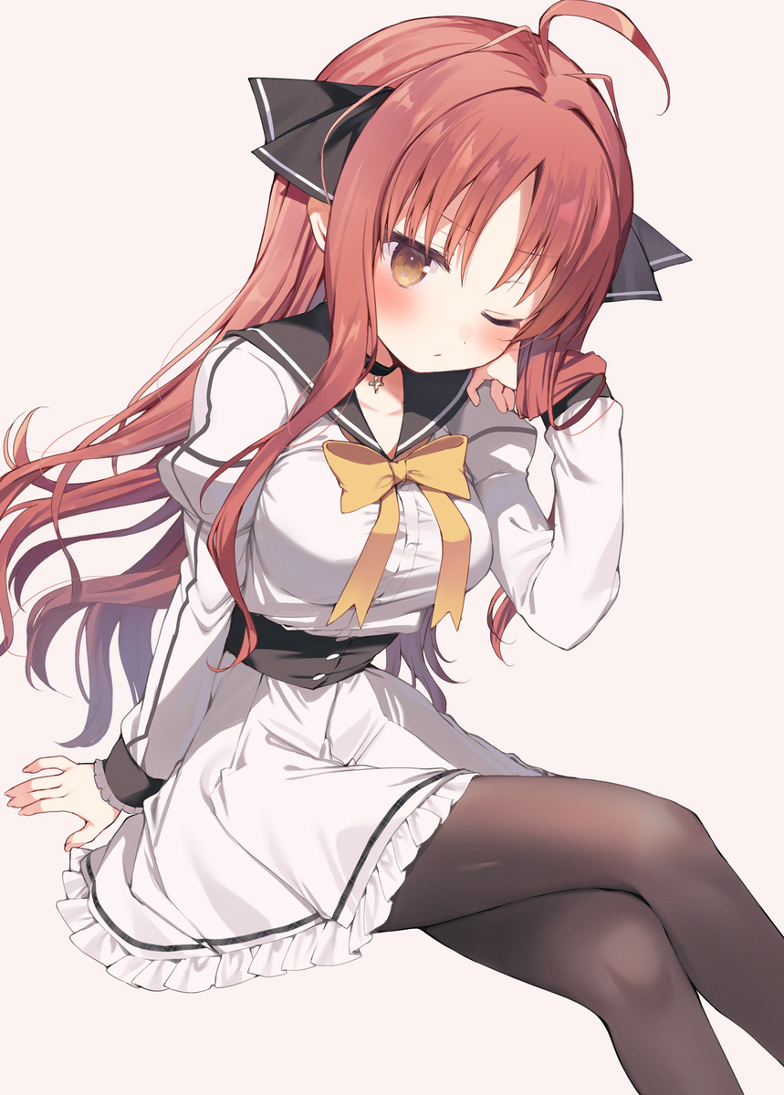 This is a pixiv picture whose title is 美羽.