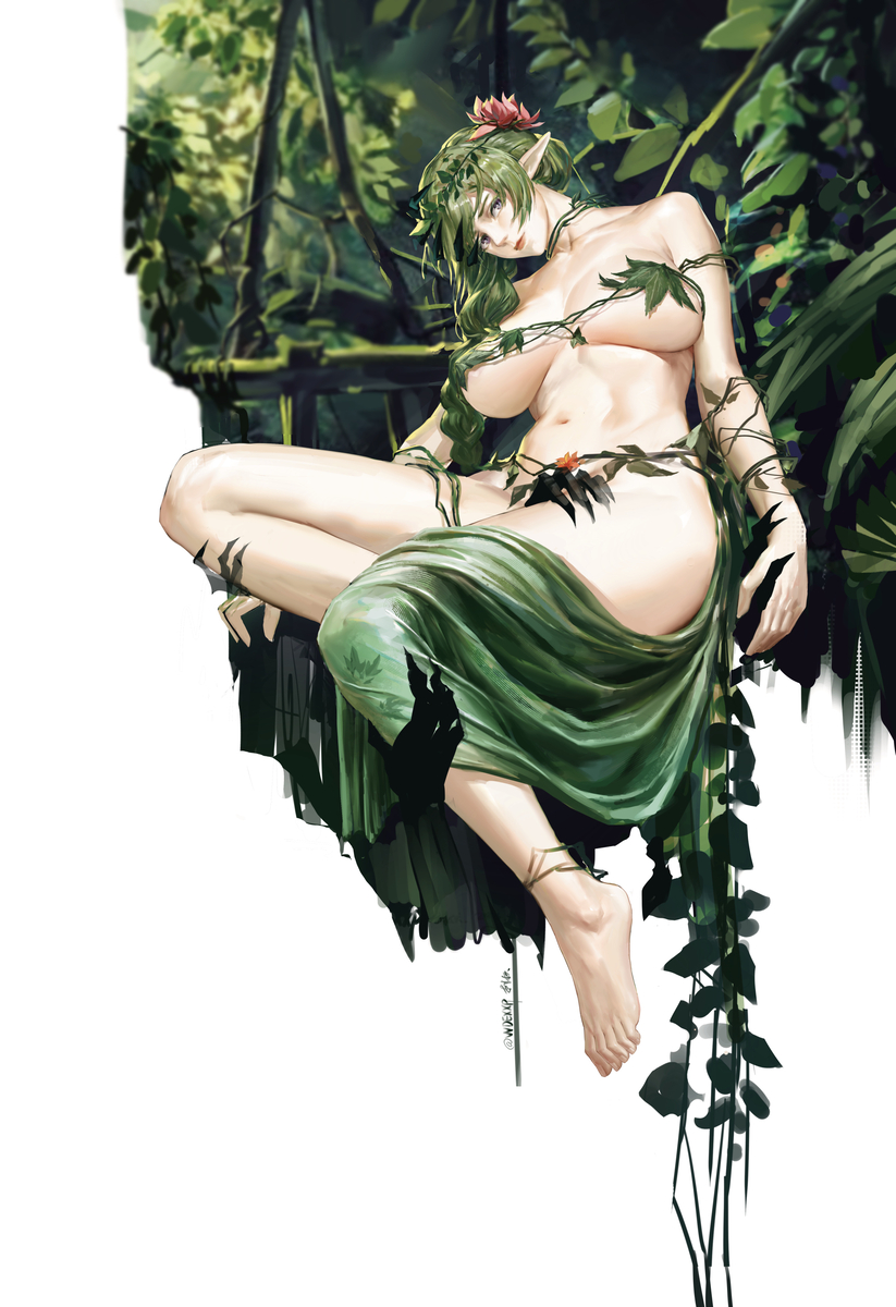 This is a pixiv picture whose title is 树妖.