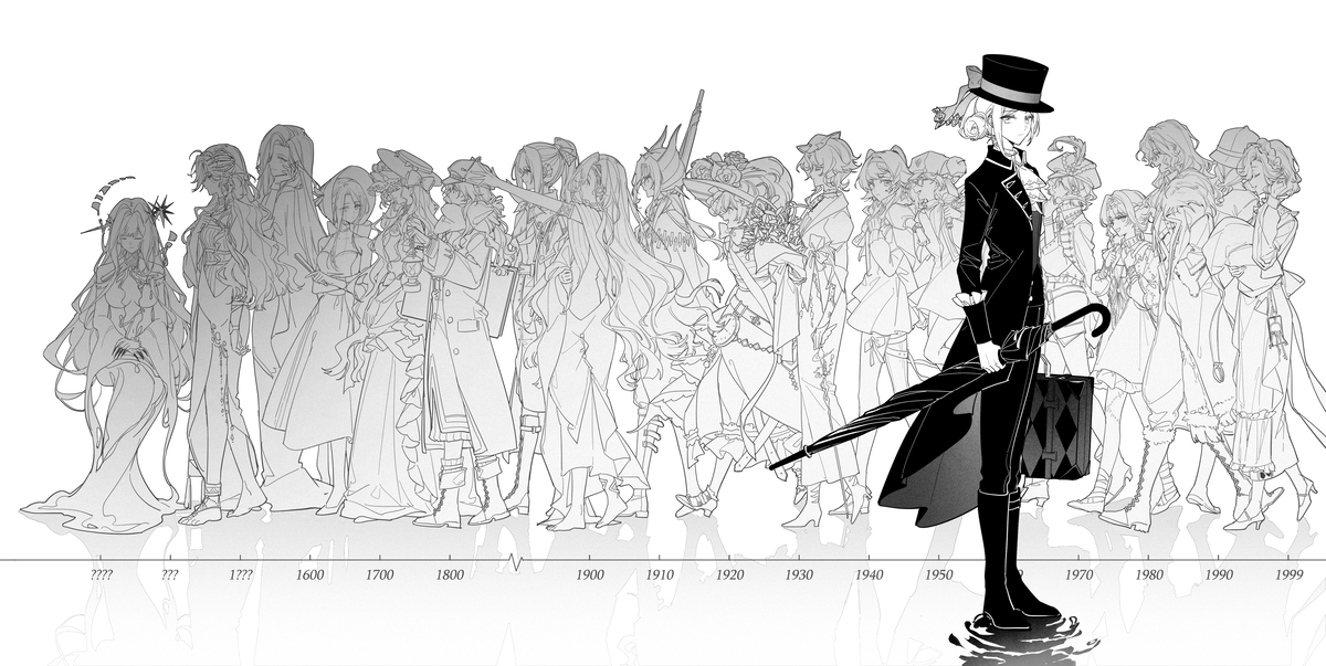This is a pixiv picture whose title is 9.