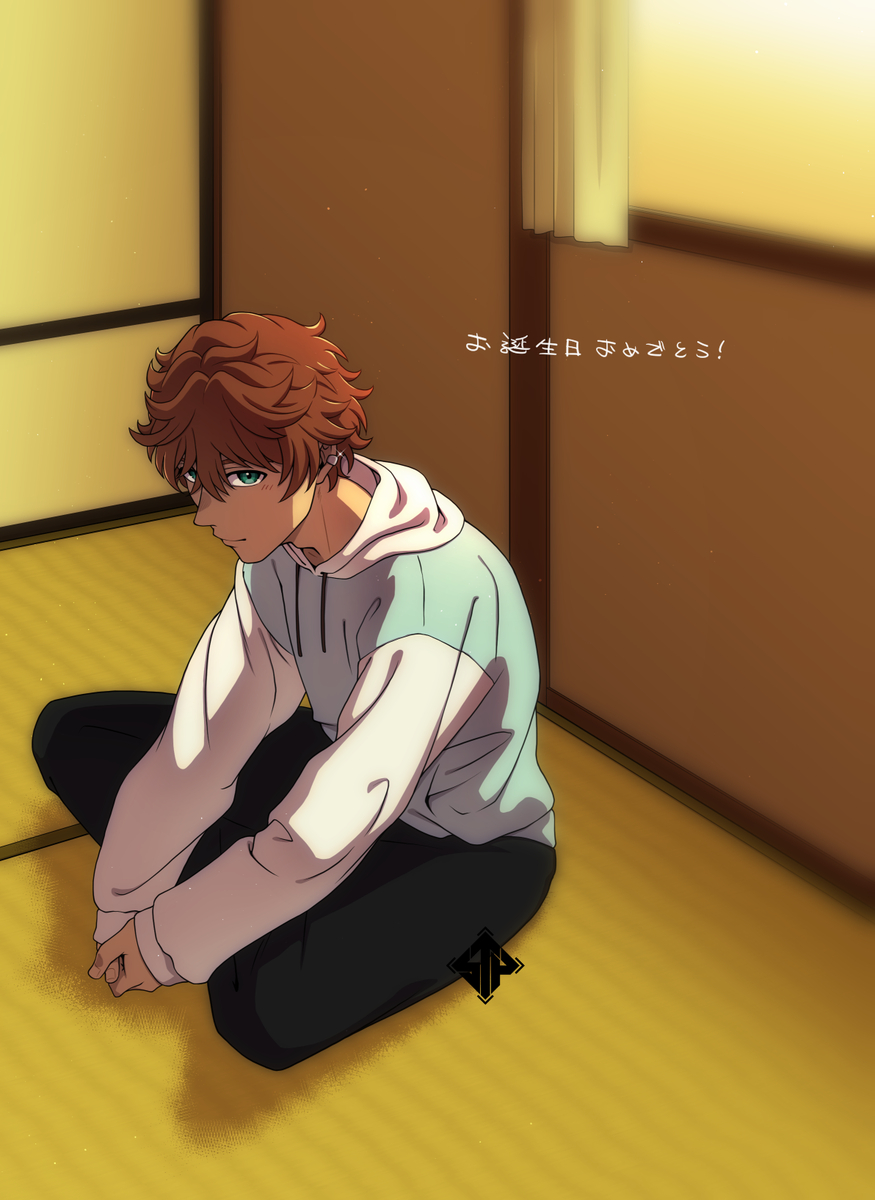 This is a pixiv picture whose title is 真宝お誕生日おめでとう.