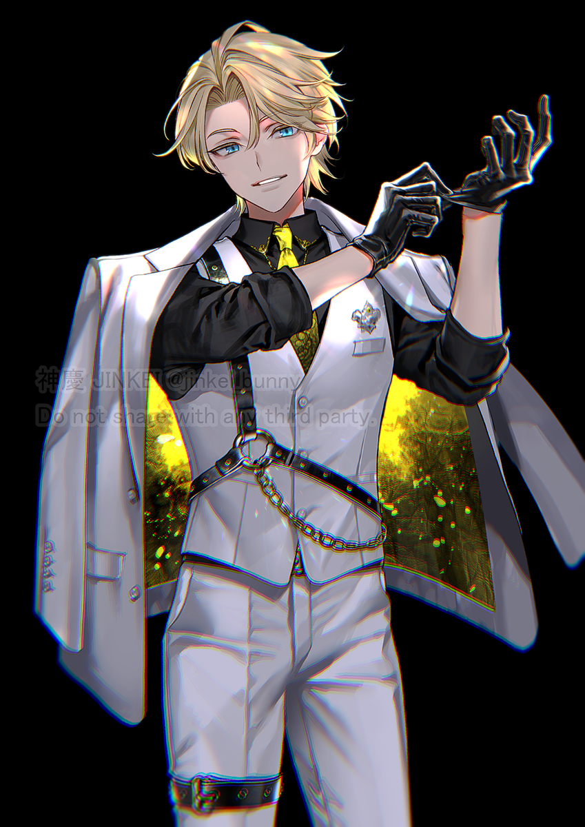 This is a pixiv picture whose title is 岸堂天真 from ギャングスターズ.