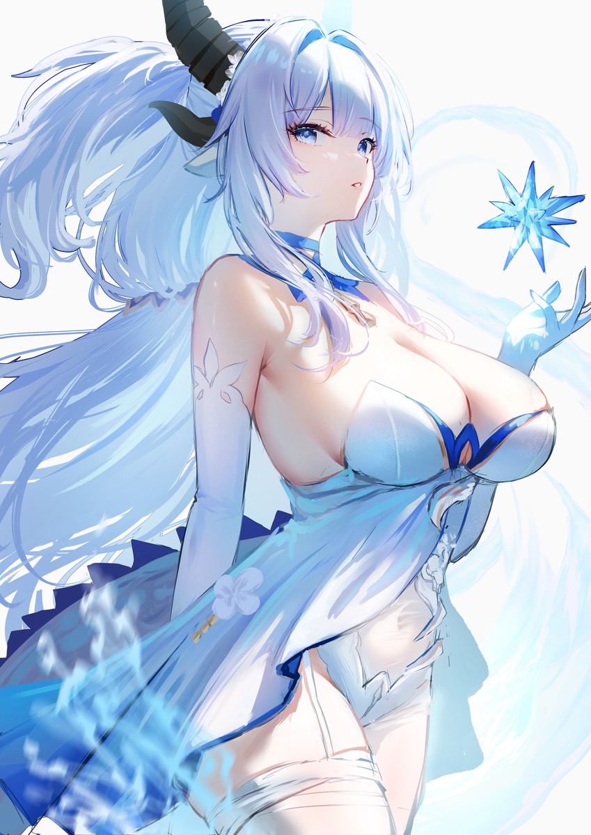 This is a pixiv picture whose title is アビィ(アズールプロミリア).