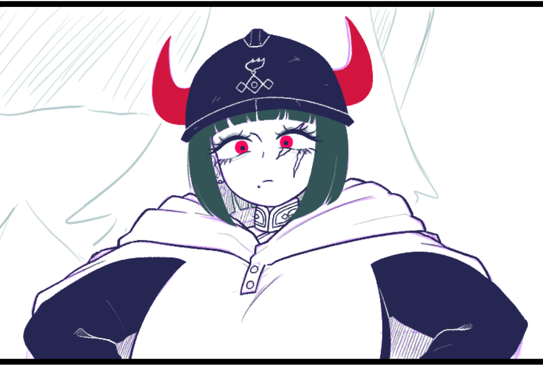 This is a pixiv picture whose title is 6화 그리는중3.