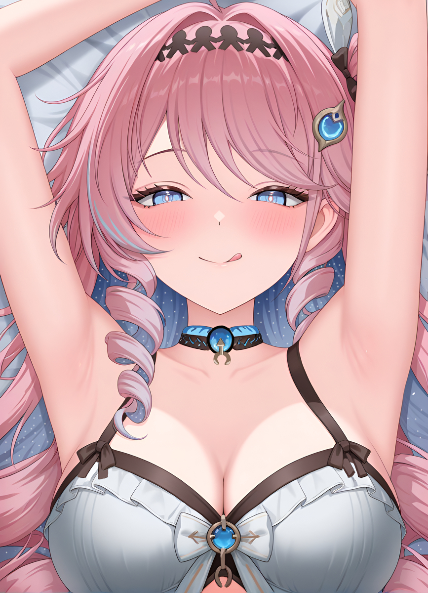 This is a pixiv picture whose title is 🥵🥵🥵.