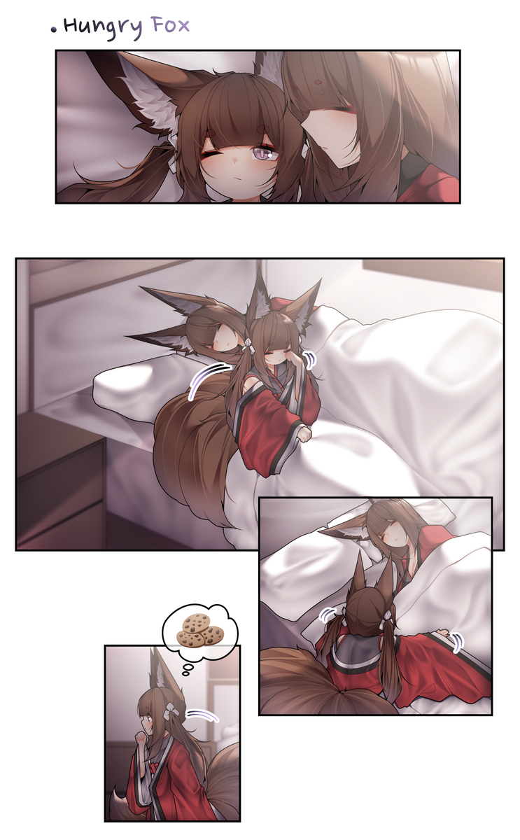 This is a pixiv picture whose title is もふもふ.